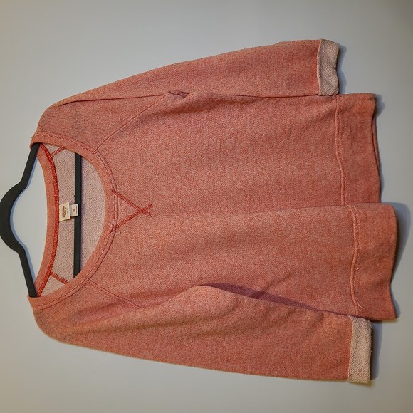 MOSSIMO Tops - MOSSIMO DISTRESSED CORAL PULLOVER - XL